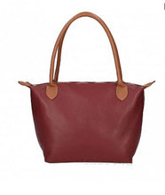 Load image into Gallery viewer, POPPY   Italian leather tote bag
