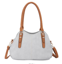 Load image into Gallery viewer, Triple compartment shoulder bag
