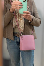 Load image into Gallery viewer, OLIVIA  Small Italian leather cross body bag
