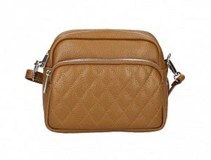 BETSY Italian leather cross body bag