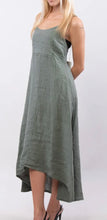 Load image into Gallery viewer, Linen strappy dress
