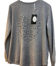 Load image into Gallery viewer, Sparkly stars long length t-shirt
