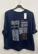 Load image into Gallery viewer, Embossed front sweatshirt
