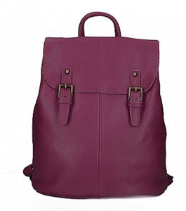 SALLY Italian leather backpack
