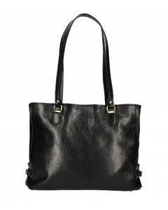 BEATRICE - Italian leather large shoulder bag