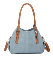 Load image into Gallery viewer, Triple compartment shoulder bag
