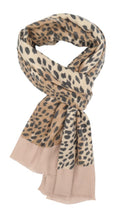 Load image into Gallery viewer, Leopard print supersoft winter scarf
