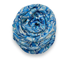 Load image into Gallery viewer, Willow leaves printed scarf
