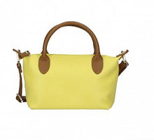 Load image into Gallery viewer, ROSIE Italian leather two-tone grab bag
