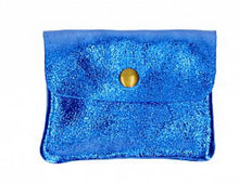 Load image into Gallery viewer, BECKY  Small Italian leather button purse
