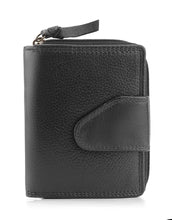 Load image into Gallery viewer, SELENA Italian leather trifold purse
