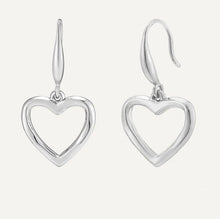 Load image into Gallery viewer, Hollow hearts hook earrings
