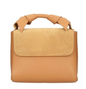 ROSIE   Italian leather grab bag with shoulder strap