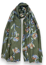 Load image into Gallery viewer, Jasmine flower print scarf
