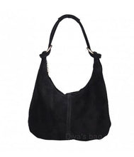 Load image into Gallery viewer, FREYA -  Suede slouch shoulder bag
