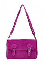 Load image into Gallery viewer, MIA  Italian suede/leather messenger bag
