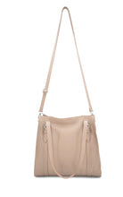 Load image into Gallery viewer, KEIRA Twin buckle Italian leather shoulder bag
