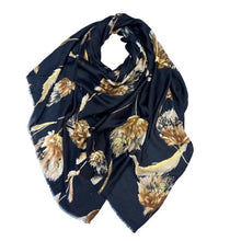 Load image into Gallery viewer, Flower print scarf
