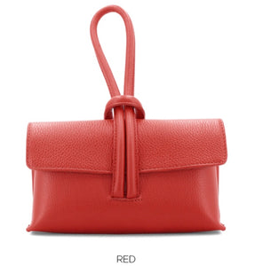 LUCY  Italian leather loop bag