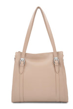 Load image into Gallery viewer, KEIRA Twin buckle Italian leather shoulder bag
