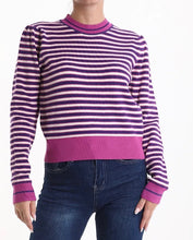 Load image into Gallery viewer, Stripey short jumper
