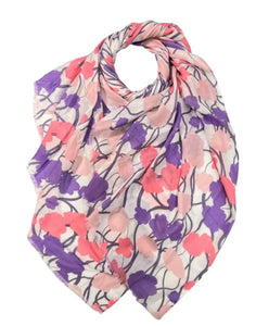 Summer flowers scarf