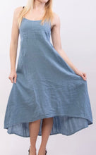 Load image into Gallery viewer, Linen strappy dress
