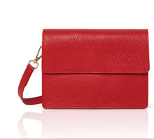 Load image into Gallery viewer, ADELINE   Italian leather clutch/cross body bag
