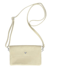 Load image into Gallery viewer, TESSA  Italian leather clutch bag with shoulder strap
