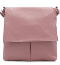 Load image into Gallery viewer, PEYTON Italian leather large cross body bag
