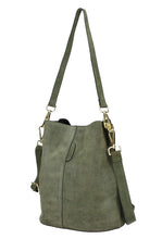 Load image into Gallery viewer, MELISSA Suede leather bucket bag
