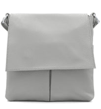 Load image into Gallery viewer, PEYTON Italian leather large cross body bag
