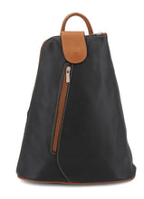 Load image into Gallery viewer, MANDY Italian leather two/tone backpack
