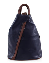 Load image into Gallery viewer, PAMELA     Italian soft leather medium sized backpack
