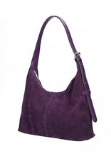 Load image into Gallery viewer, YASMIN Italian leather/suede slouch bag
