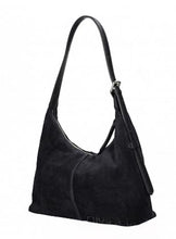 Load image into Gallery viewer, YASMIN Italian leather/suede slouch bag
