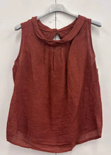 Load image into Gallery viewer, Linen cowl neck top
