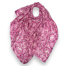 Load image into Gallery viewer, Willow leaves printed scarf
