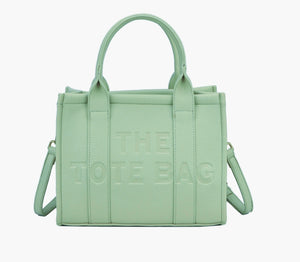 ‘Tote’ bag with detachable shoulder strap