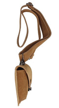 Load image into Gallery viewer, PHOEBE Leather/suede wide strap shoulder bag

