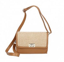 Load image into Gallery viewer, GLENDA Italian leather shoulder bag
