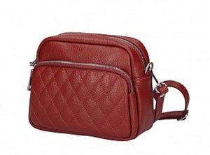 BETSY Italian leather cross body bag