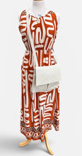 Load image into Gallery viewer, Aztec sleeveless maxi  dress
