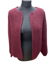Load image into Gallery viewer, Knitted open front cardigan
