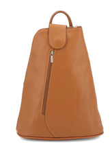 Load image into Gallery viewer, MANDY Italian leather two/tone backpack
