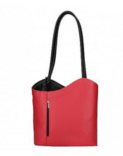Load image into Gallery viewer, HARRIET   Italian leather convertible backpack
