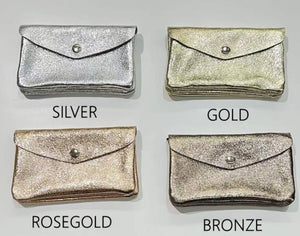 REBECCA Italian leather purse