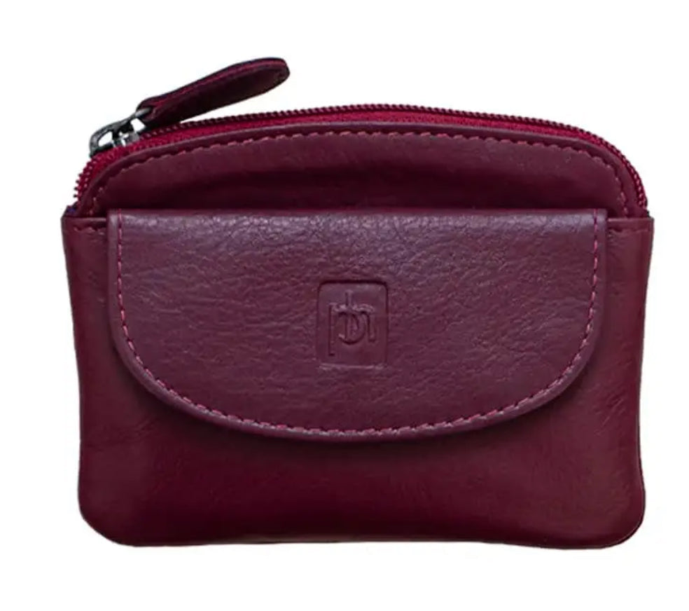 Mini zipped coin purse