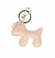 Load image into Gallery viewer, Dog pendant leather key ring
