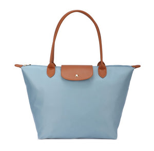 Nylon large tote bag
